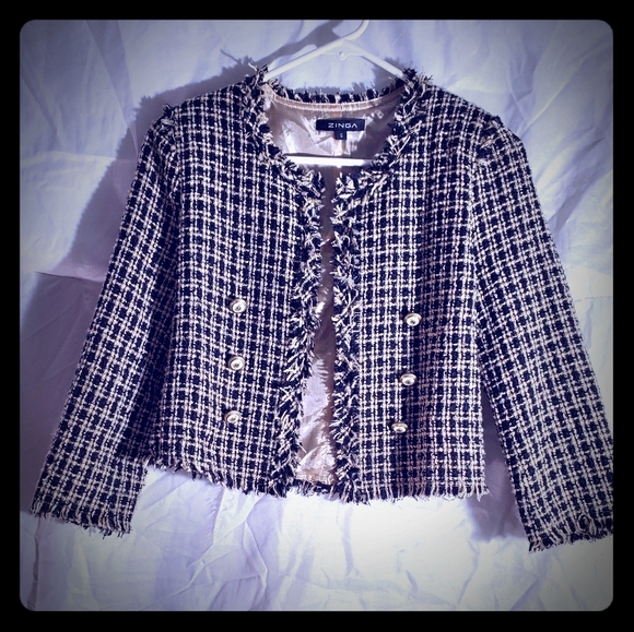 zinga Jackets & Blazers - Zinga open crop blazer size Small NWOT